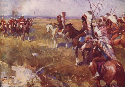 Red Men and White Men by Cyrus Cuneo