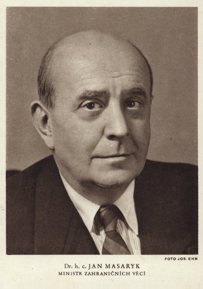 Jan Masaryk by Czech Photographer