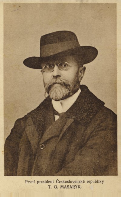 Tomas Garrigue Masaryk by Czech Photographer