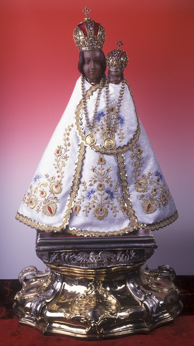 Statuette of the Virgin Mary of Svatá Hora by Czech School