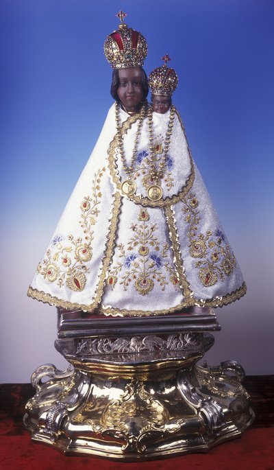Statuette of the Virgin Mary of Svatá Hora by Czech School