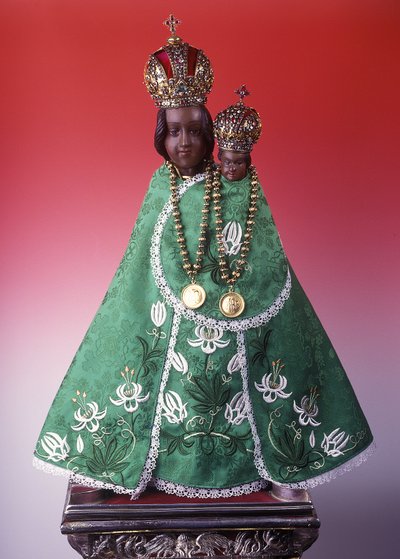 Statuette of the Virgin Mary of Svatá Hora by Czech School