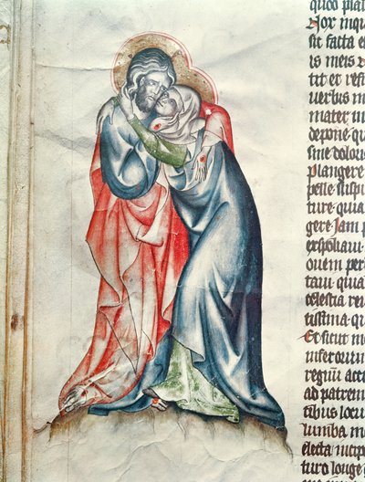 The Virgin and Christ, from the Passion of Abbess Cunegonde by Czech School