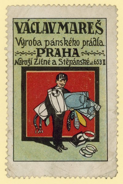 Vaclav Mares, manufacturers of menswear, Prague by Czech School