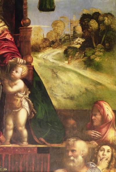 Polyptych (detail) by D. and Garofalo Dossi