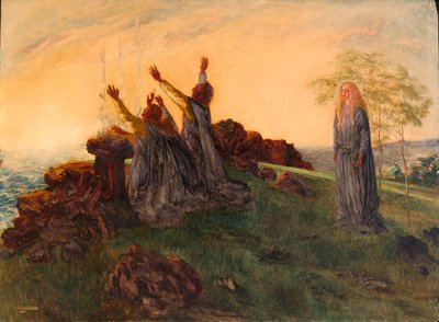 The Passing of St. Brighid by Da Loria Norman
