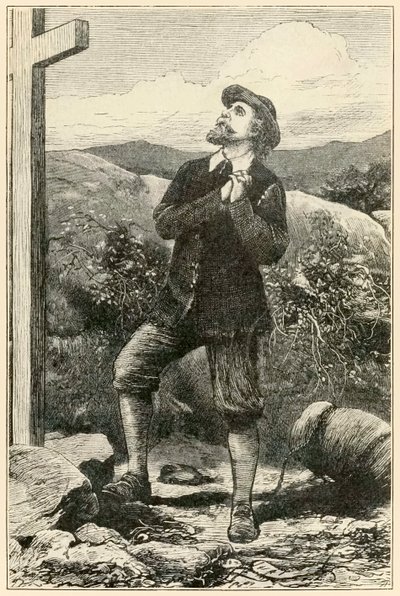 "Christian before the cross" from "The Pilgrim