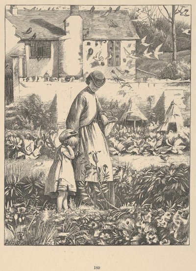 The Island Bee from Wayside Posies: Original Poems of the Country Life by Dalziel Brothers
