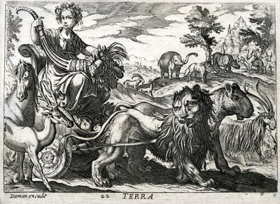 Earth: Allegory of the Earth by Daman