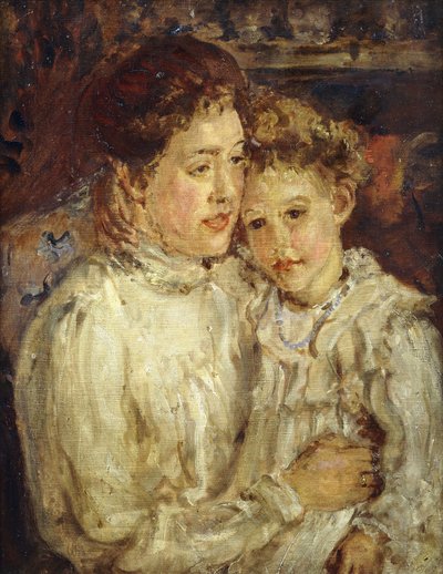 Mother and Child, c.1900 by Dame Ethel Walker