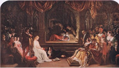 Hamlet and the players (Hamlet) 