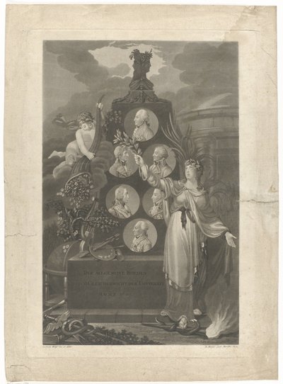 Allegory of the Peace of Amiens, 1802 by Daniel Berger
