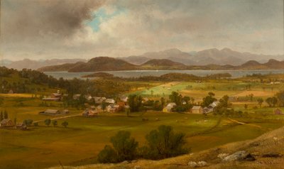 View of Charlotte and Lake Champlain by Daniel Folger Bigelow