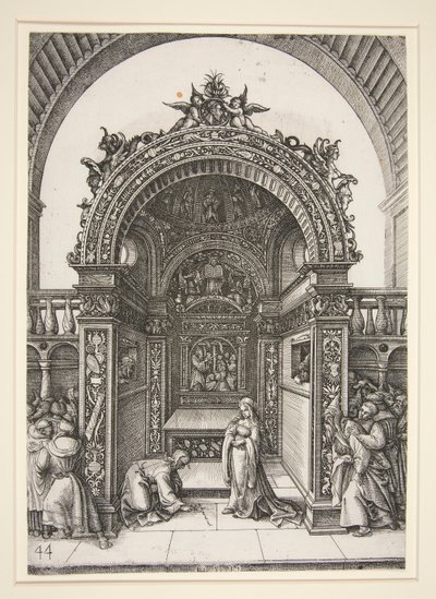 Altar Tabernacle with the Adulterous Woman by Daniel Hopfer