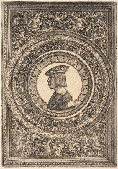 Emperor Charles V by Daniel Hopfer