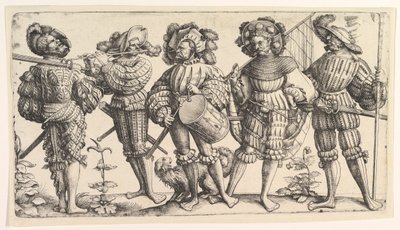 Five German Soldiers by Daniel Hopfer