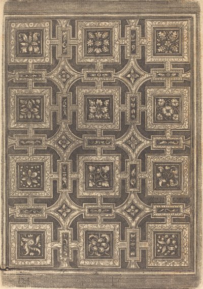 Ornamental Design for Coffered Ceiling by Daniel Hopfer