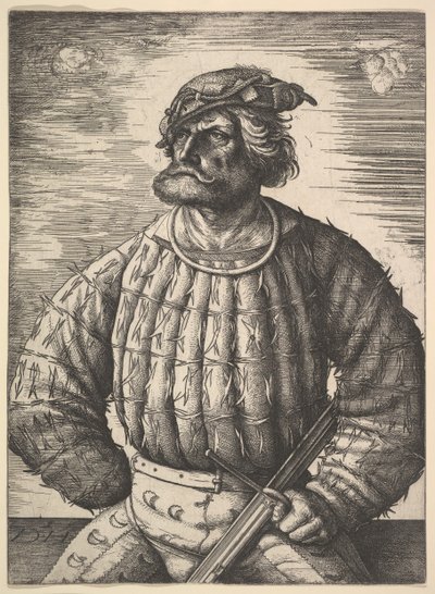 Portrait of Kunz von der Rosen by Daniel Hopfer
