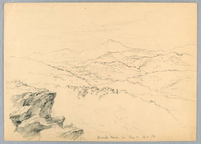 Camels Hump from Stowe, Vermont by Daniel Huntington