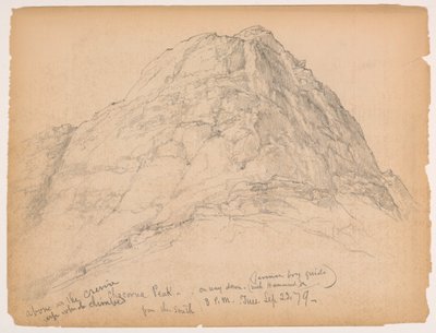 Chocorua Peak from a South Shoulder by Daniel Huntington