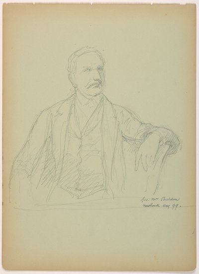 Mr. Sheldon Seated by Daniel Huntington