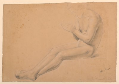 Study for "Communion of the Sick", 1844-45 by Daniel Huntington