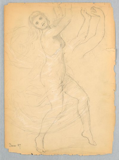 Study for the National Academy, June 1868 by Daniel Huntington