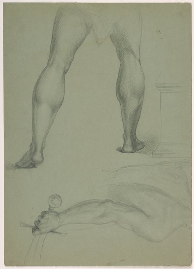 Two Anatomical Studies, ca. 1850 by Daniel Huntington