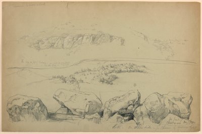 In Front of Mount Chocorua, New Hampshire by Daniel Huntington