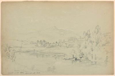 Mount Chocorua, From the Creek by Daniel Huntington