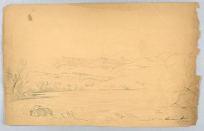 Sandwich Mountains and Chocorua Pond by Daniel Huntington