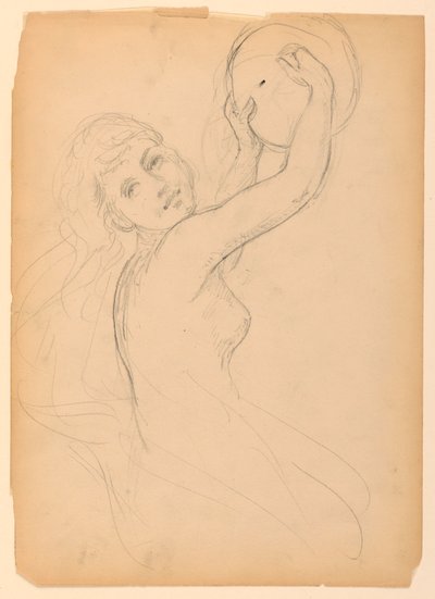 Sketch for a Bacchante by Daniel Huntington