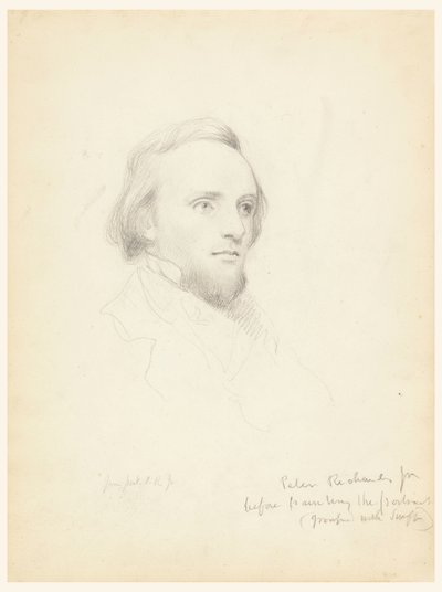 Sketch of Peter Richards