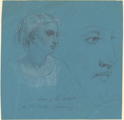 Studies for "Sowing the Word" by Daniel Huntington
