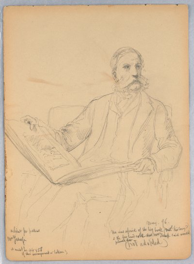Study for a Portrait of Mr. Morris K. Jesup, Esq. by Daniel Huntington