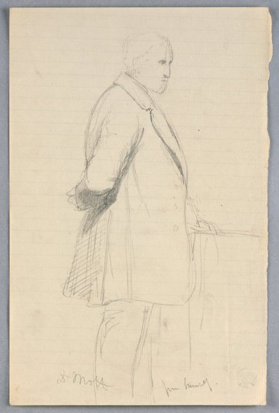 Study of Dr. Mott for Scientific Group by Daniel Huntington