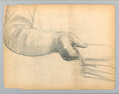 Study of Right Arm by Daniel Huntington
