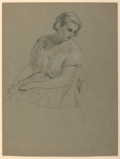 Study of Seated Woman for 