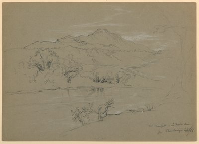 View of Mount Mansfield from Cambridge, Vermont by Daniel Huntington