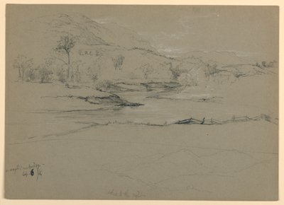 View of Mountains, On the Way to Cambridge, Vermont by Daniel Huntington