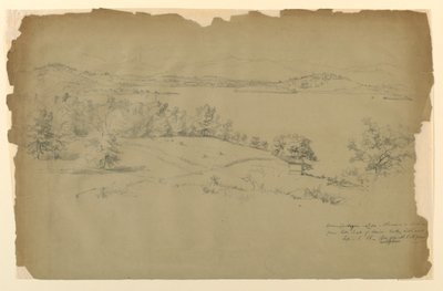 Winnipesaukee Lake, Chocorua in Distance by Daniel Huntington