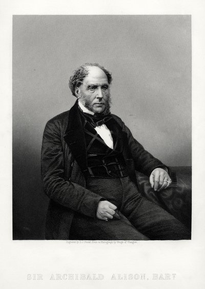 Archibald Alison, Scottish Didactic and Philosophical Writer by Daniel John Pound