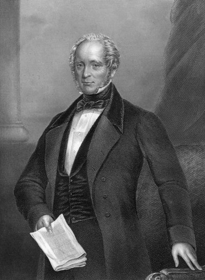Henry John Temple, 3rd Viscount Palmerston, British statesman, 1857 by Daniel John Pound
