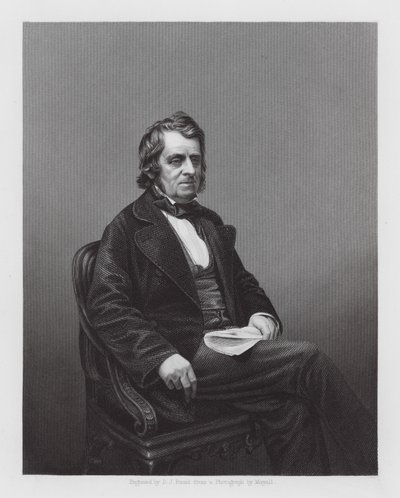 John Arthur Roebuck, British politician by Daniel John. Pound