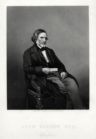 John Gibson, British Sculptor by Daniel John Pound