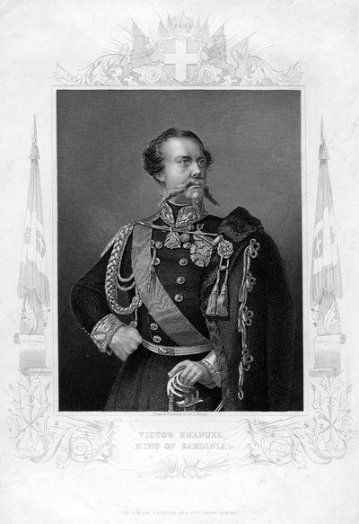 Victor Emanuel, King of Sardinia by Daniel John Pound