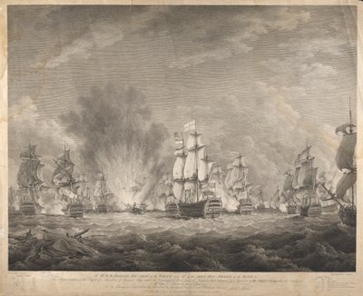 The Representation of the Dealer of a Squadron of Spanish Ships by Daniel Lerpinière