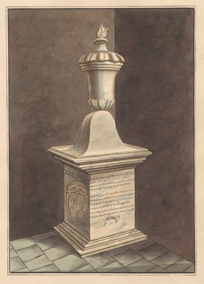Memorial to Mathew Harvie from Twickenham Church by Daniel Lysons