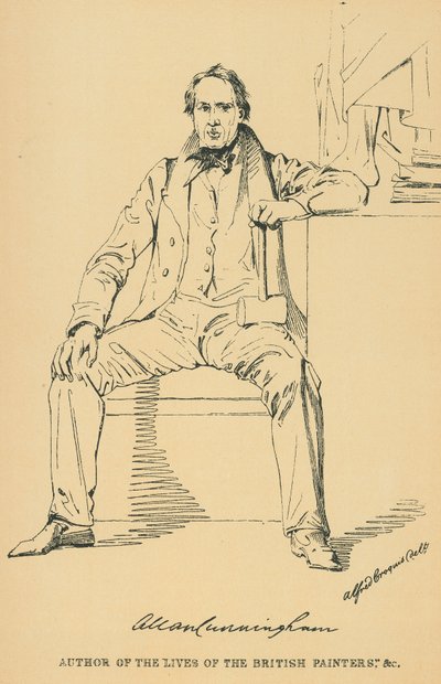 Allan Conningham by Daniel Maclise