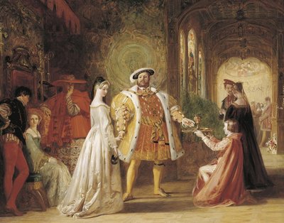 First Meeting of Henry VIII and Anne Boleyn by Daniel Maclise